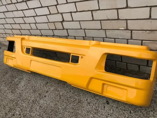 Облицовка буфера КАМАЗ-65115 узкая (рестайлинг) (желтый) ОАО РИАТ