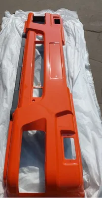 Облицовка буфера КАМАЗ-65115 узкая (рестайлинг) (оранжевый) ОАО РИАТ