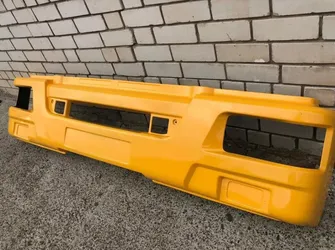 Облицовка буфера КАМАЗ-65115 узкая (рестайлинг) (желтый) ОАО РИАТ
